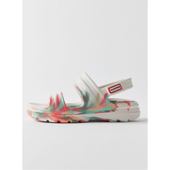 Hunter Bloom Marble Sandal 7 NEW - Picture 2 of 2